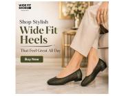 Shop Stylish Wide Fit Heels That Feel Great All Day