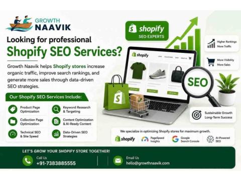 Boost Your Shopify Store Rankings with Growth Naavik!