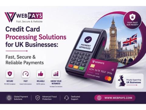 Credit Card Processing Solutions for UK Businesses: Fast, Secure & Reliable Payments