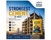Looking for the Strongest Cement in India? Trust Ambuja Cement