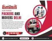 Packers and Movers in Delhi – Safe & Affordable