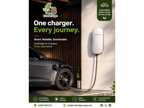 ⚡ Charge Smarter with EcoBridge EV Chargers ⚡