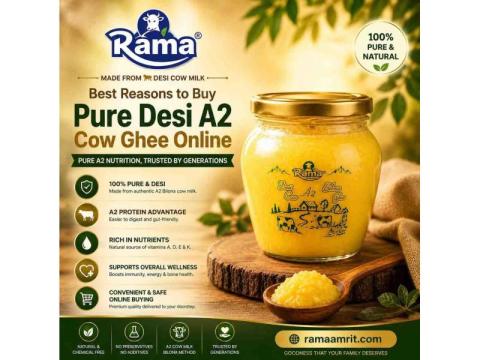 Best Reasons to Buy Pure Desi A2 Cow Ghee Online