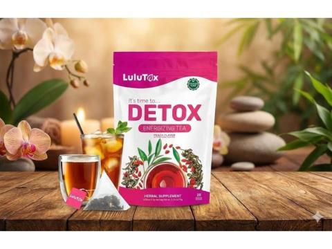 Lulutox Tea for Bloating Relief, Detox & Healthy Weight Management!