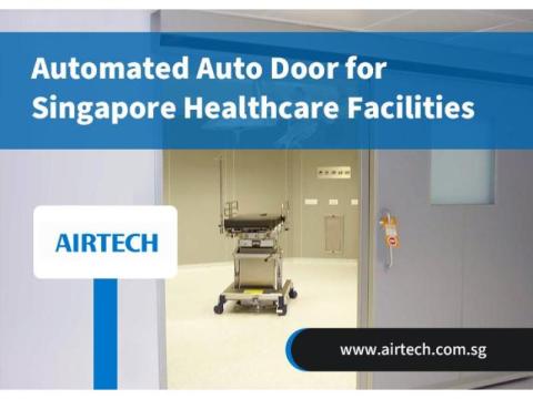Automated Auto Door for Singapore Healthcare Facilities