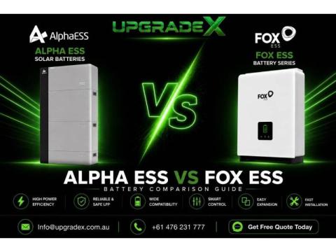 ⚡ Alpha ESS vs Fox ESS Solar Batteries – Which One Is Right for Your Home? ⚡