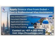 Apply Greece Visa From Dubai - Fast & Professional Visa Assistance