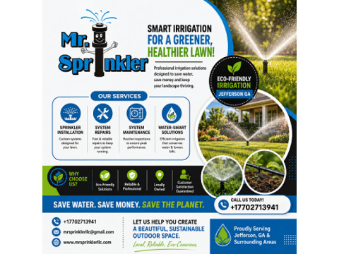 Eco-Friendly Irrigation Jefferson GA