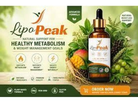 LipoPeak  Weight Management Formula Help You Reach Your Goals|