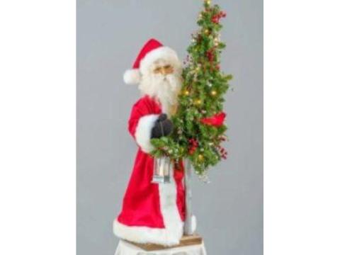 Shop Luxury Ditz Father Santa Statues for Unique Gifts at Coastal Christmas
