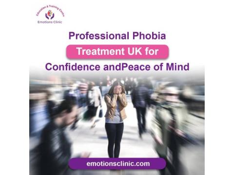Professional Phobia Treatment UK for Confidence and Peace of Mind