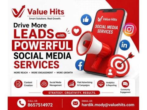 Drive More Leads with Powerful Social Media Services