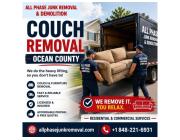 Couch Removal Ocean County | Fast, Affordable & Hassle-Free Service