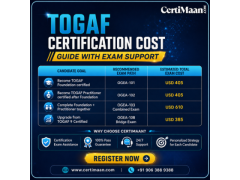 TOGAF Certification Cost Insights and Exam Support Guide