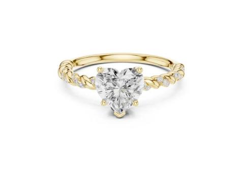 Heart Cut Engagement Rings A Symbol of Love and Unique Elegance