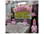 welcome baby decoration at home in Delhi