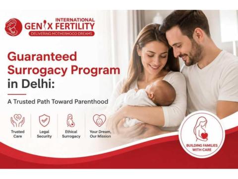 Guaranteed Surrogacy Program in Delhi – Trusted Care with Genix Fertility