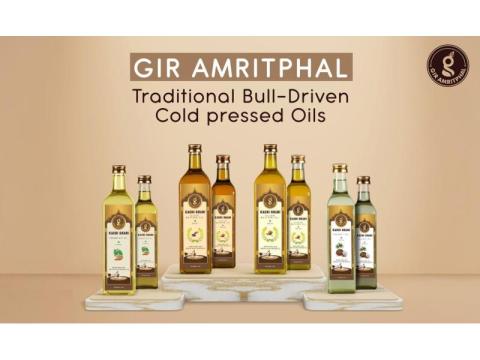 Natural cold pressed cooking oil