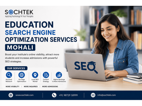 Education SEO Services Mohali for Higher Student Admissions