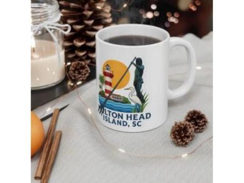 Buy Hilton Head Island Ceramic Mug for Unique Gifts – A Coastal Christmas