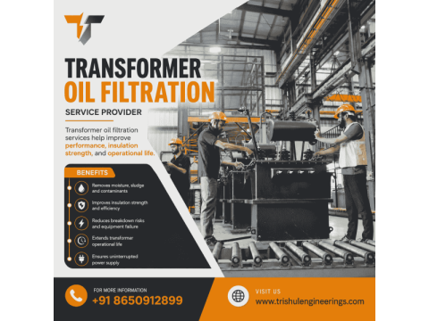 Transformer Oil Filtration Service Provider