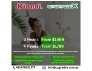 Rinnai Multi-Head Air Conditioning Systems – Installed by UpgradeX