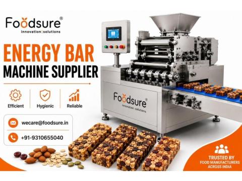 Energy Bar Making Machine Manufacturer & Supplier in India