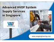 Advanced HVOF System Supply Services in Singapore