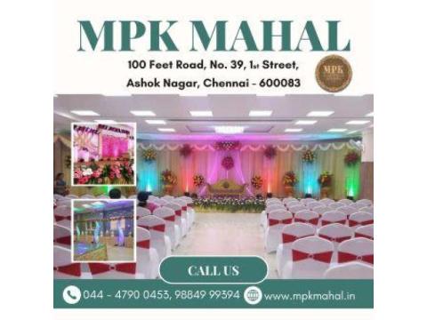 Are You Searching for best Marriage Halls in Ashok Nagar?
