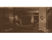 Interiors with Premium Bronze Satin Mirror
