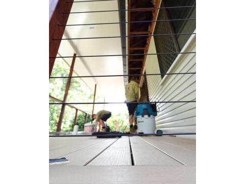 Durable & Stylish Composite Decking Installation| Knox On Wood Constructions - 2/2