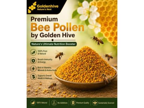 Buy Premium Bee Pollen from Golden Hive – Nature’s Ultimate Nutrition Booster