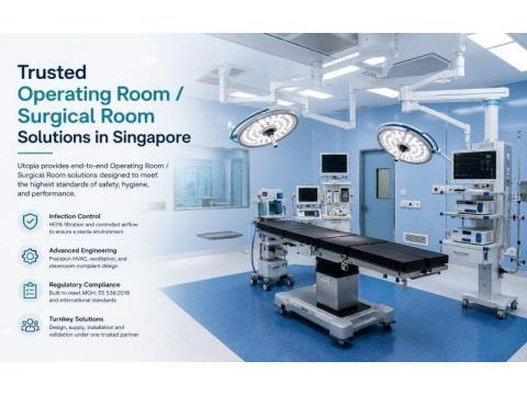Trusted Operating Room / Surgical Room Solutions in Singapore