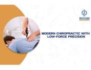 Gentle Chiropractic Activator Techniques for Precise Adjustments