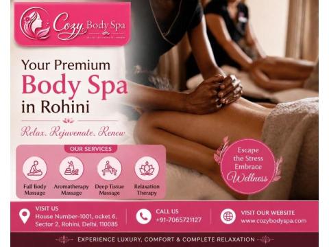 Cozy Body Spa - Best Body Spa in Rohini for Relaxation & Wellness