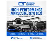 High-Performance Agricultural Drive Belts for Farm Equipment