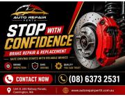 Why Perth Drivers Choose Auto Repair Perth for Their Disc Brake Repairs