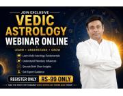 Book Your Seat For Vedic Astrology Webinar Today