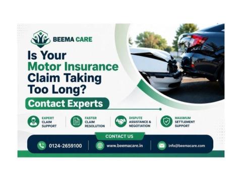 Is Your Motor Insurance Claim Taking Too Long? Contact Experts