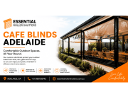 Cafe Blinds Adelaide for Comfortable Outdoor Living