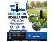 Irrigation Installation Hoschton