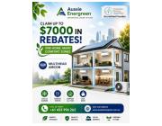 CLAIM UP TO $7,000 IN REBATES ON MULTIHEAD AIR CONDITIONING!