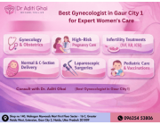 Best Gynecologist in Gaur City 1 for Expert Women's Care