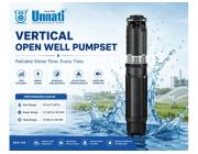 Vertical Open Well Pumpset for Agriculture & Industry