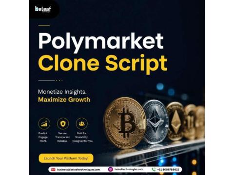Create New Income Streams with a Modern Polymarket Clone Script