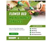 Flower Bed Maintenance Services in Round Rock