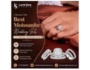 Choose the Best Moissanite Wedding Sets for a Brilliant Wedding Look