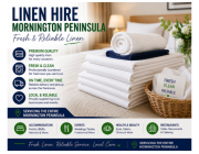 Linen Hire Mornington Peninsula for Clean and Comfortable Guest Stays