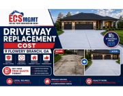 Driveway Replacement Cost Flowery Branch GA