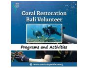 Coral Restoration Bali Volunteer Programs and Activities
